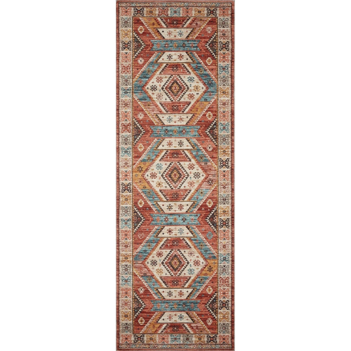 Alexander Home Escalante Printed Southwestern Aztec Area Rug