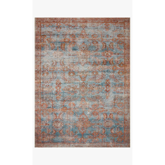 Alexander Home Luciano Distressed Botanical Indoor/ Outdoor Rug