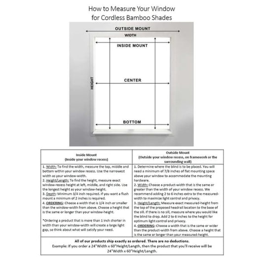 Arlo Blinds Dali Native Cordless Lift Bamboo Shades