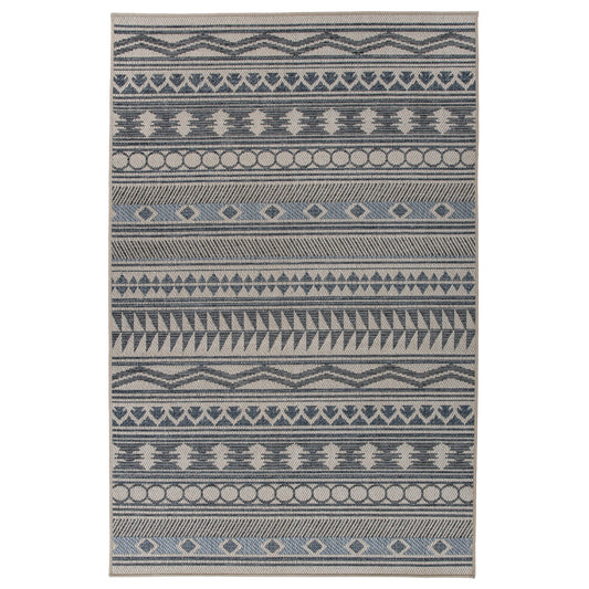 World Rug Gallery Modern Bohemian Global Indoor/Outdoor Area Rug