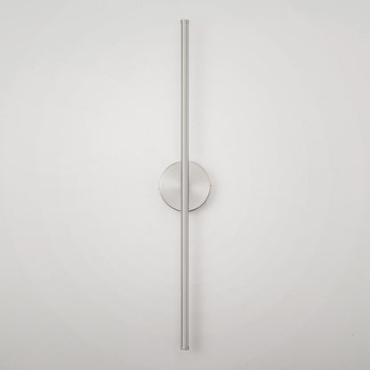 1-Light Black/ Gold/ Nickel Modern Long Linear Strip Wall Sconce Dimmable LED Bathroom Vanity Light