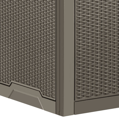 100 Gallon Outdoor Storage Waterproof Deck Box - N/A