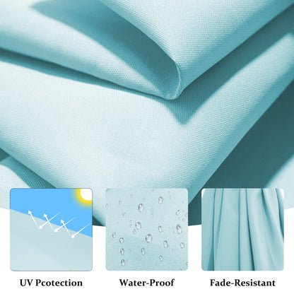 10ft Steel Crank Lift Hanging Offset Cantilever Umbrella