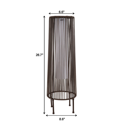 2 Pack Outdoor Solar Light Floor Lamps