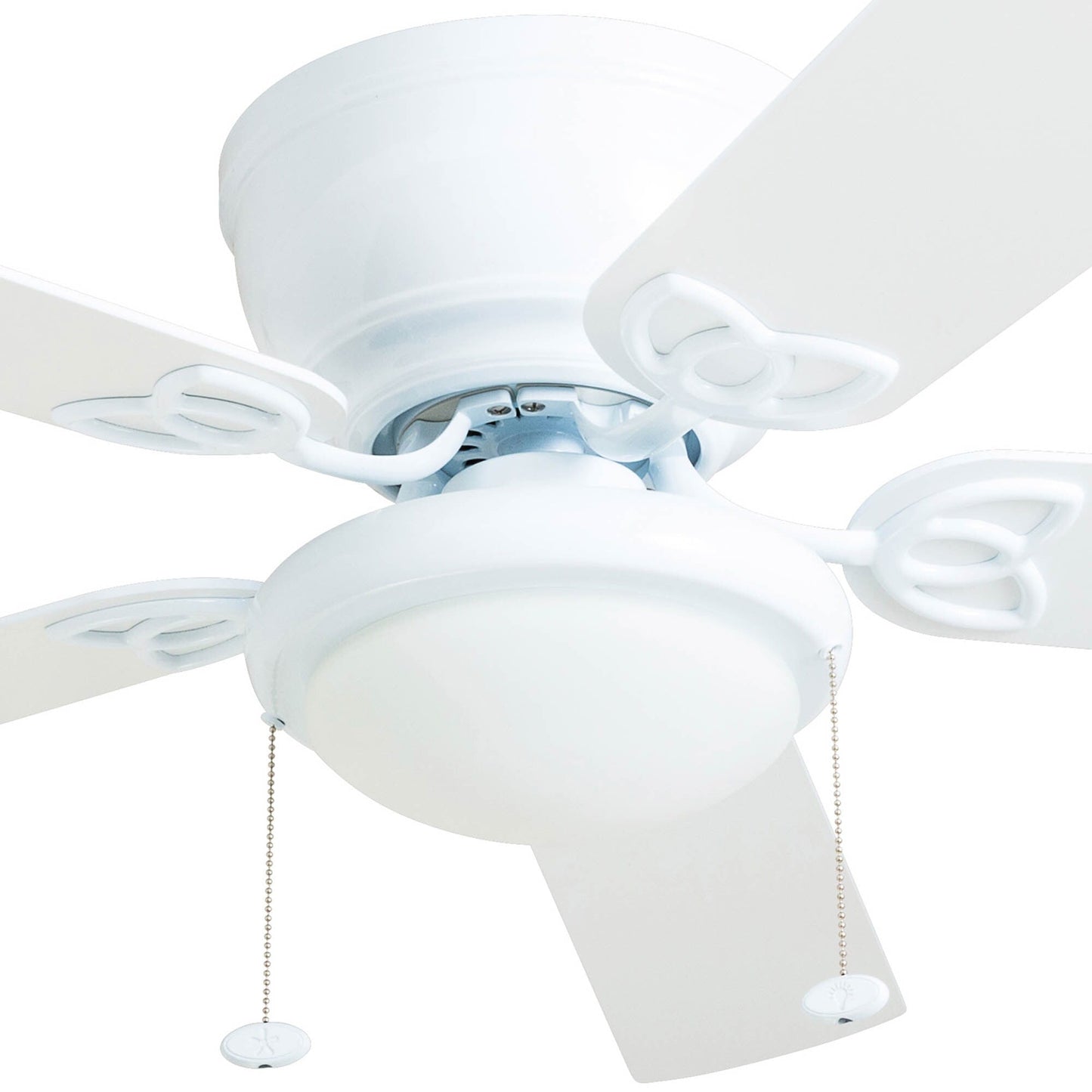 52 Prominence Home Benton Traditional Indoor LED Ceiling Fan with Light, Pull Chains