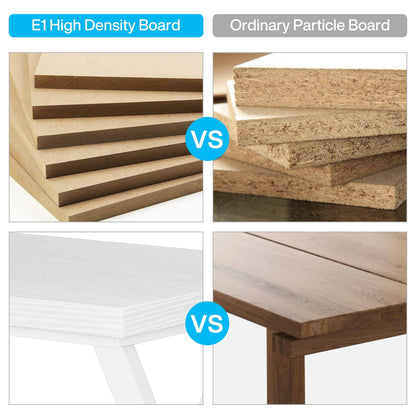 Bureau d'ordinateur robuste 55 pouces, bureau de bureau