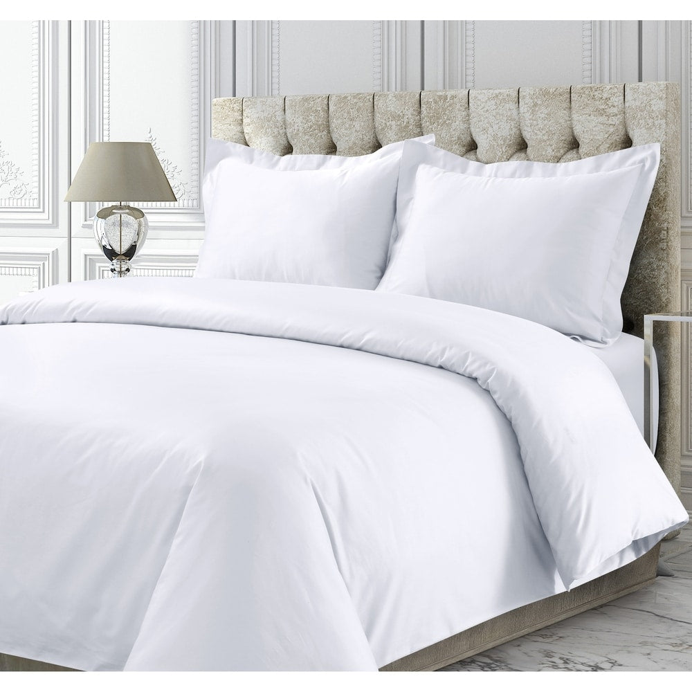 750 Thread Count Cotton Sateen Oversized Duvet Cover Set