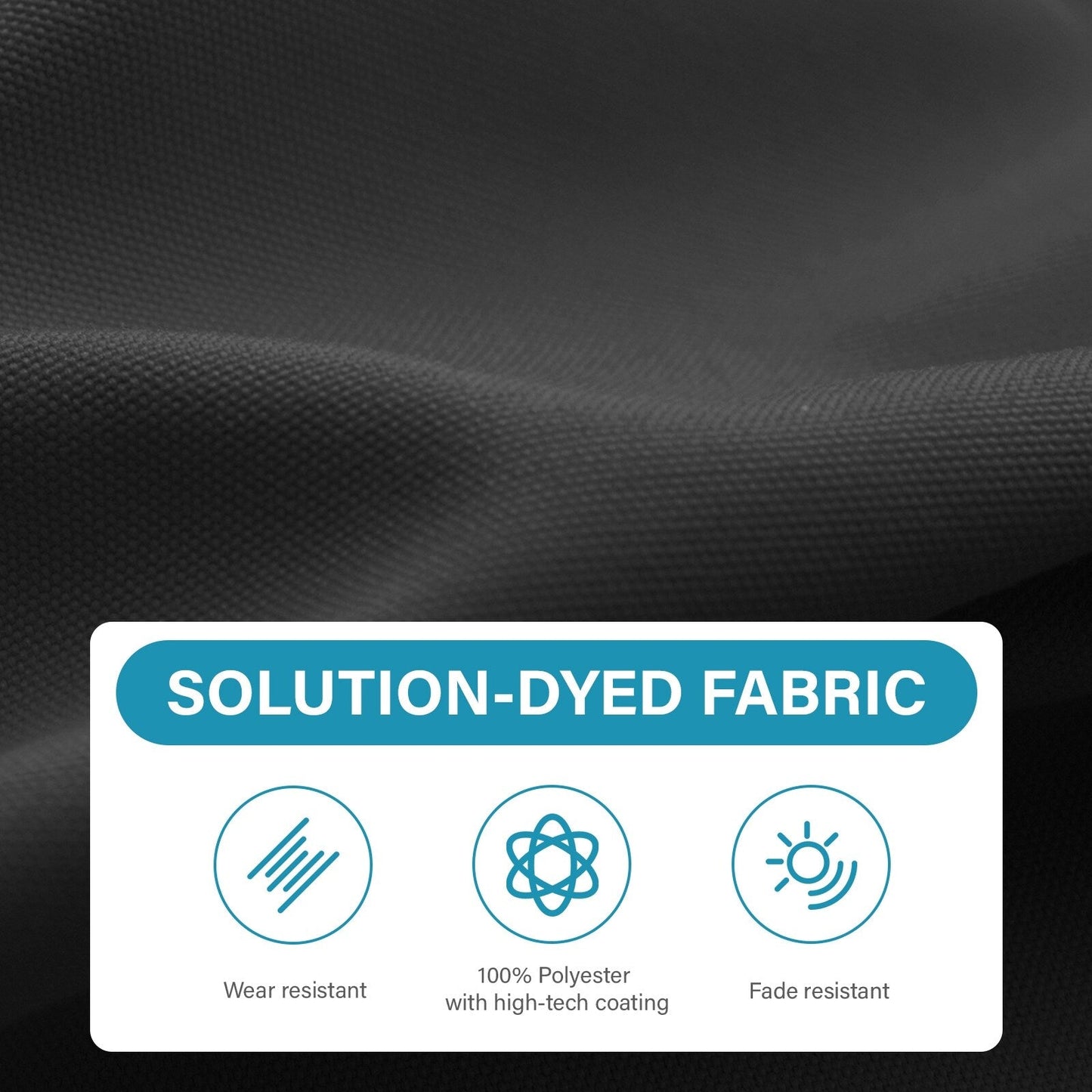 8*10ft Rectangular Patio Market Umbrella with Crank & Tilt，UV-Resistant