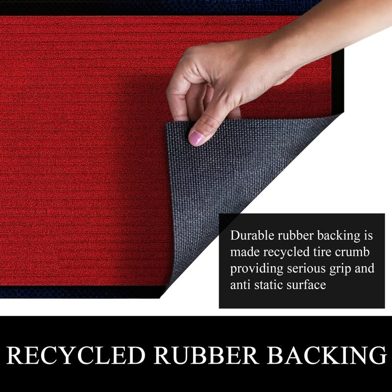 A1HC New Durable and Versatile Polypropylene Rubber Door Mat All Weather Inside Outside Door Mat