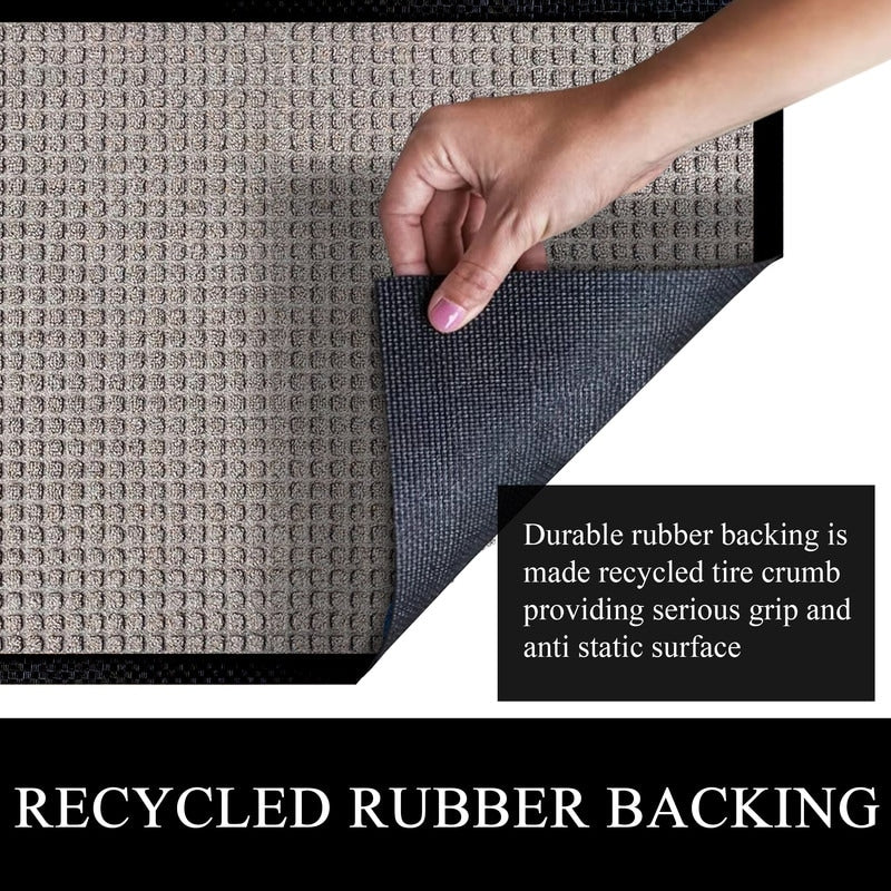 A1HC New Durable and Versatile Polypropylene Rubber Door Mat All Weather Inside Outside Door Mat