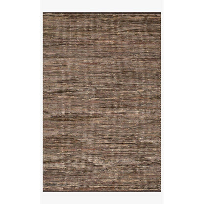 Alexander Home Farmhouse Jute and Leather Handwoven Area Rug