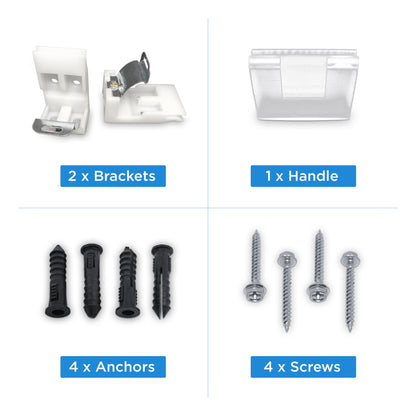 Arlo Blinds White Room Darkening Cordless Lift Fabric Roman Shades