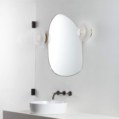 TEHOME Bertlinde wall mirror irregular shaped mirror for living room