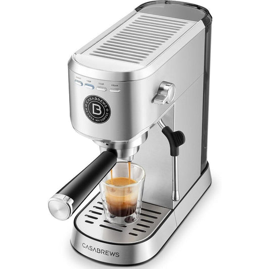 CASABREWS CM5418 Machine à expresso de base 20 bars avec mousse de lait pour la maison