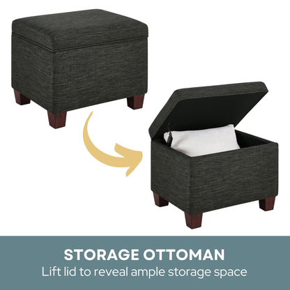 Convenience Concepts Madison Storage Ottoman