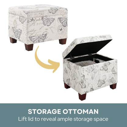 Convenience Concepts Madison Storage Ottoman