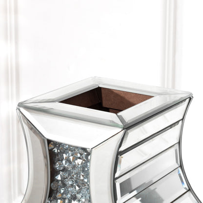 Grand vase de sol en diamant concassé