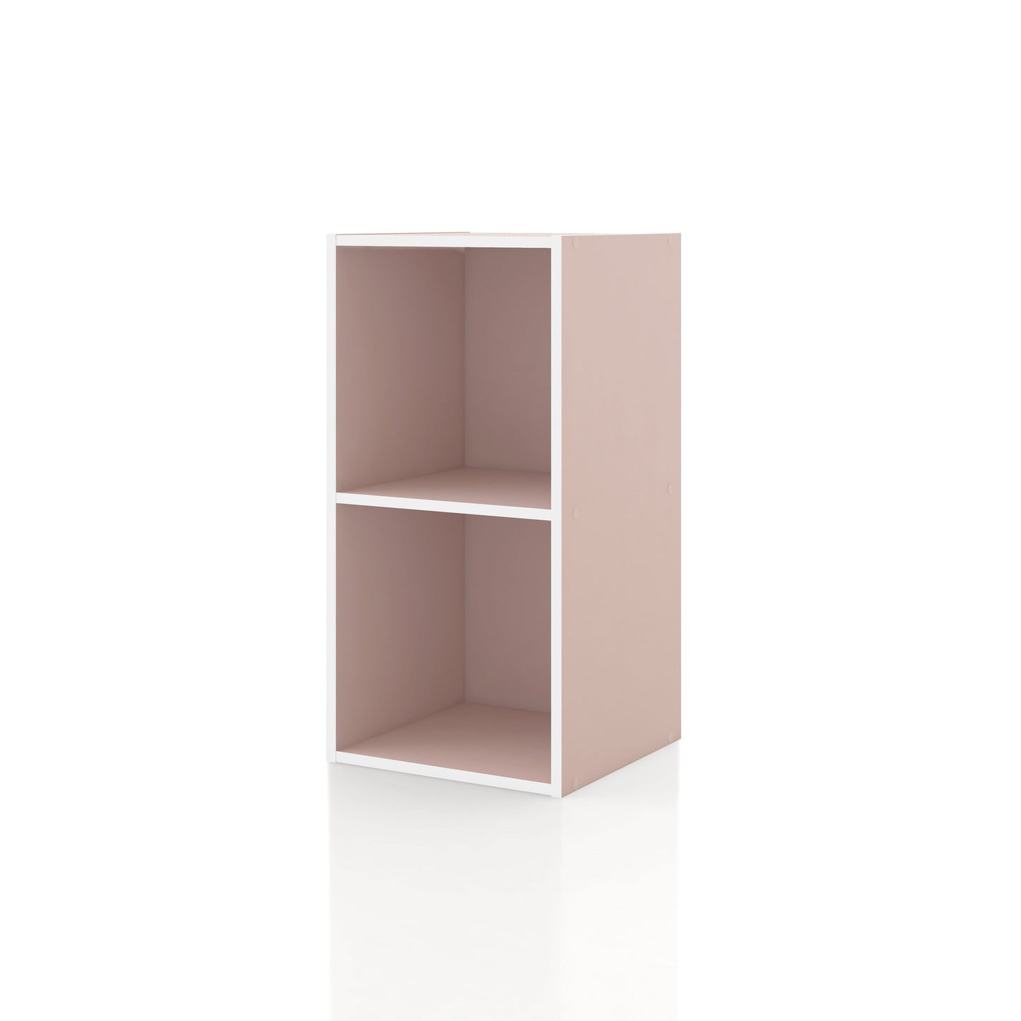 DH BASIC Modern Wood Customizable Stackable Storage Organizer - Cube Shelves, Drawer Cabinet, Bookcase with Doors by Denhour