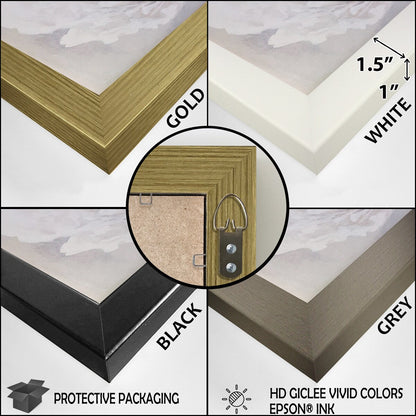 Designart Exploring Abstracted Patterns I Modern Geometric Framed Canvas Prints