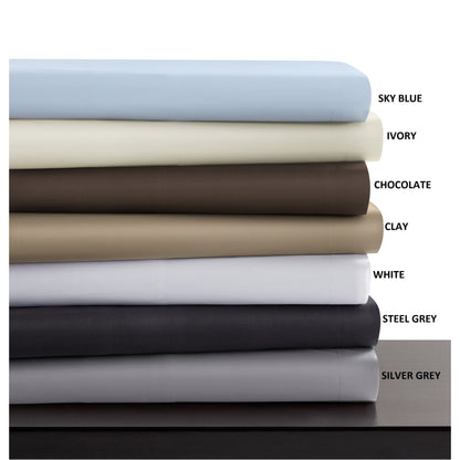 Egyptian Cotton Sateen 600 Thread Count Oversized Duvet Cover Set