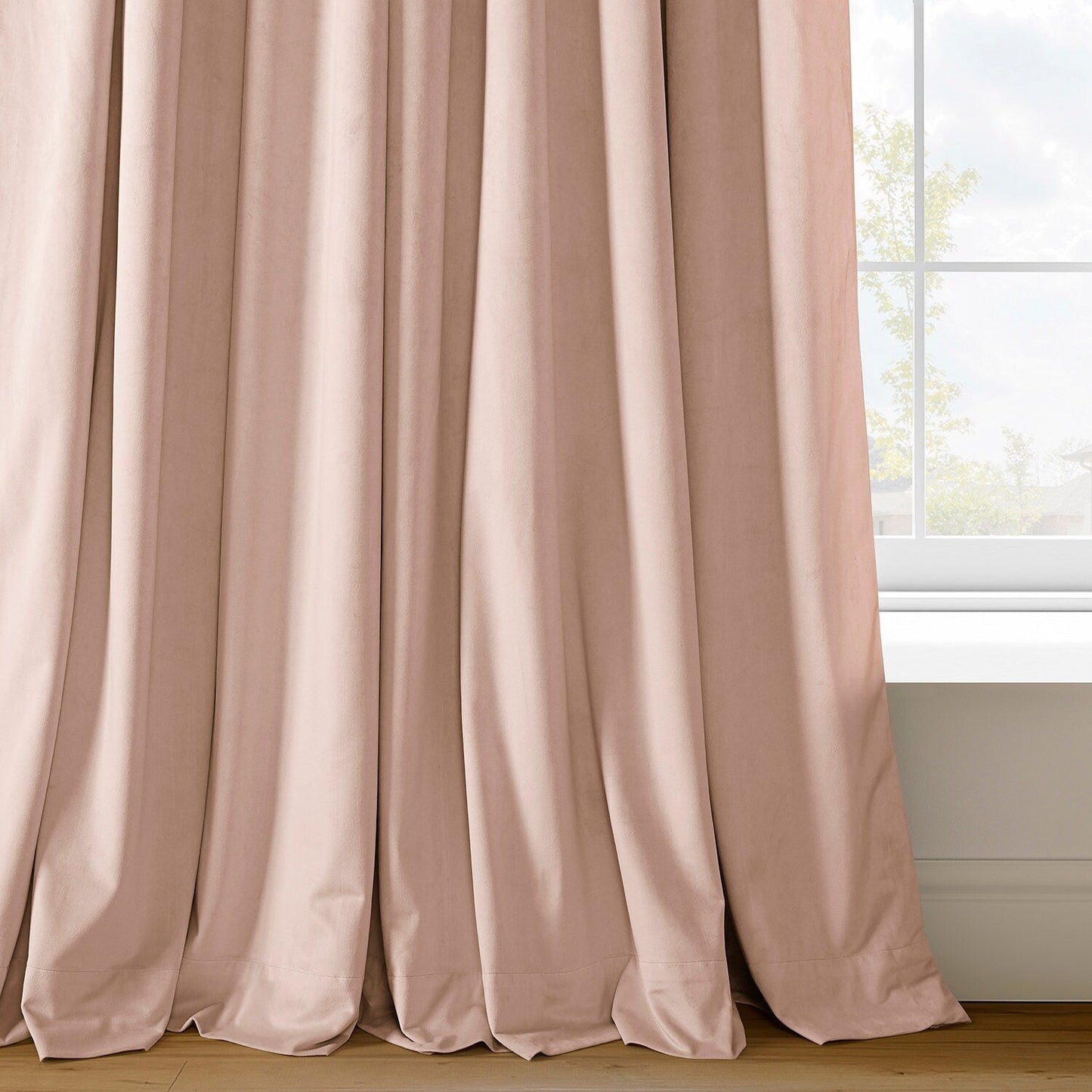 Exclusive Fabrics Signature Blackout Velvet Curtain (1 Panel)