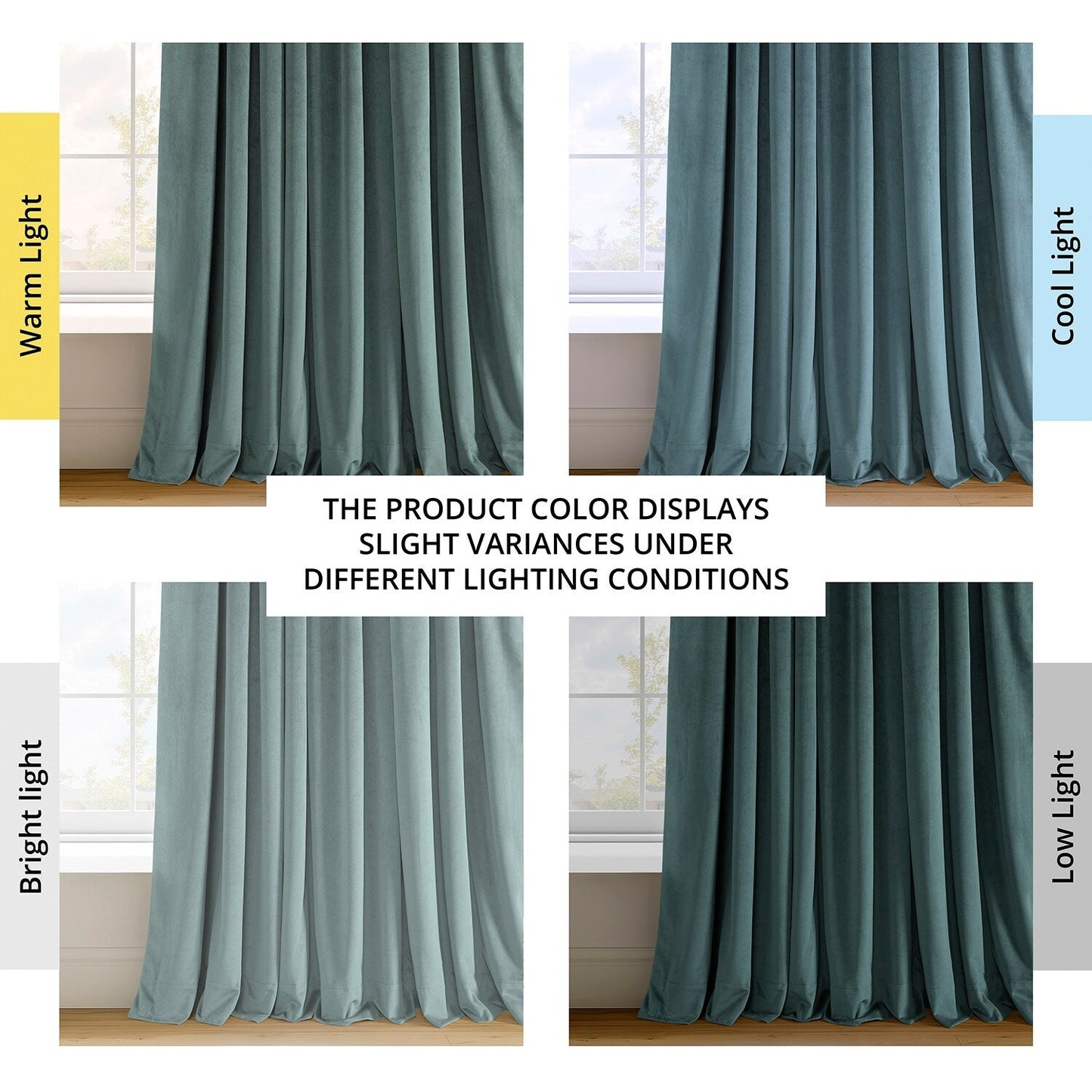 Exclusive Fabrics Signature Blackout Velvet Curtain (1 Panel)