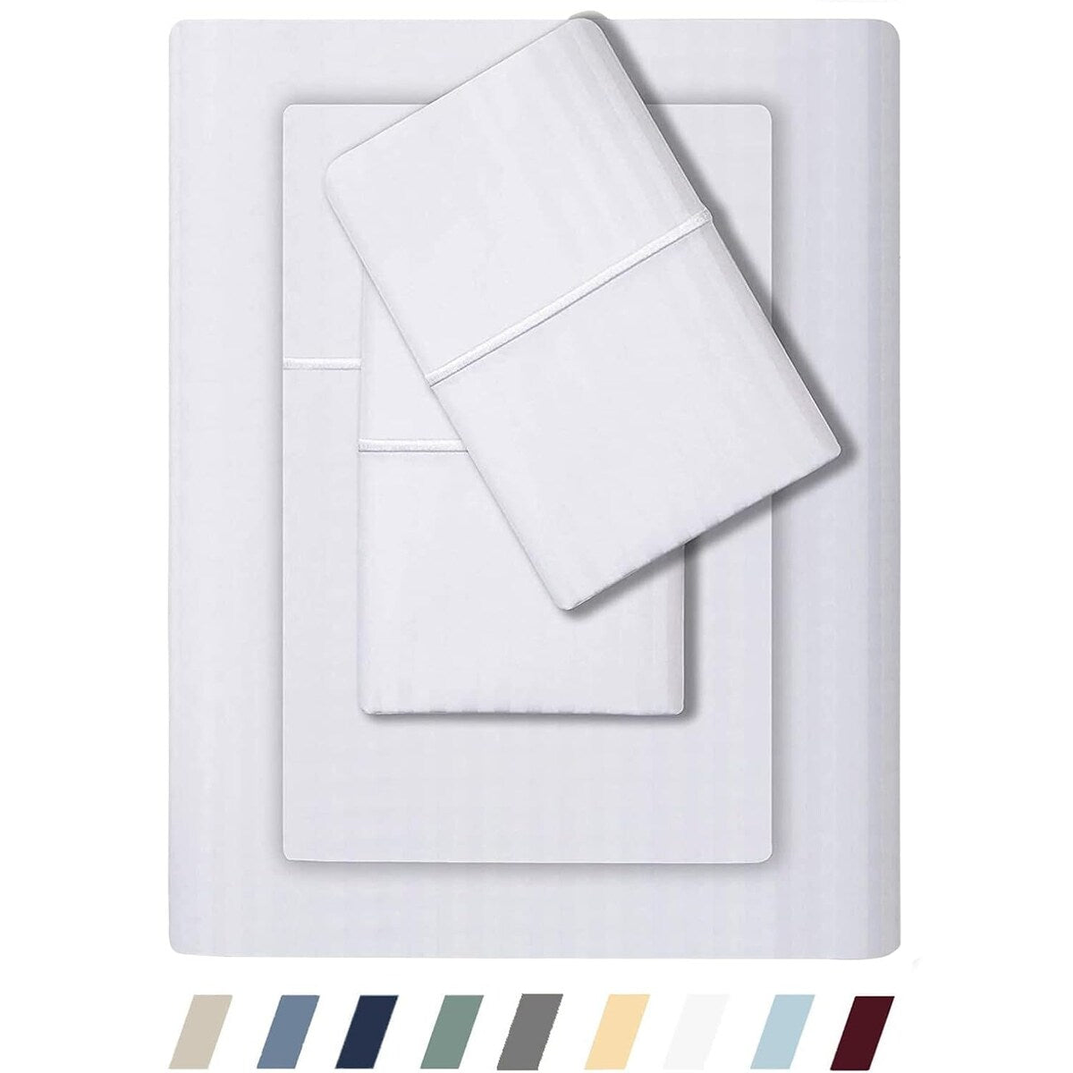 Feather & Stitch 500 Thread-Count Sheets Set
