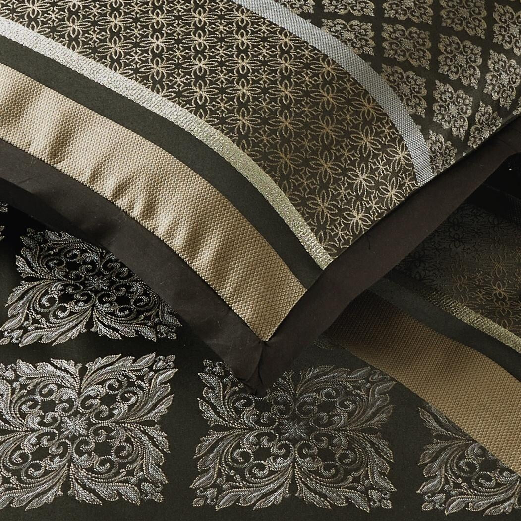 Nanshing Jensen 7 Piece Jacquard Geometric Comforter Set