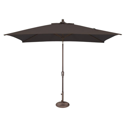 Parasol inclinable rectangulaire à bouton-poussoir SimplyShade Catalina de 10 pieds
