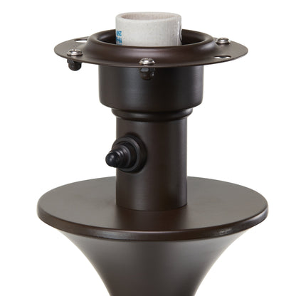 Havenside Home Pocologan 59.5-inch Outdoor and Indoor Basket-weave Floor Lamp - 16.25L x 16.25W x 59.5H