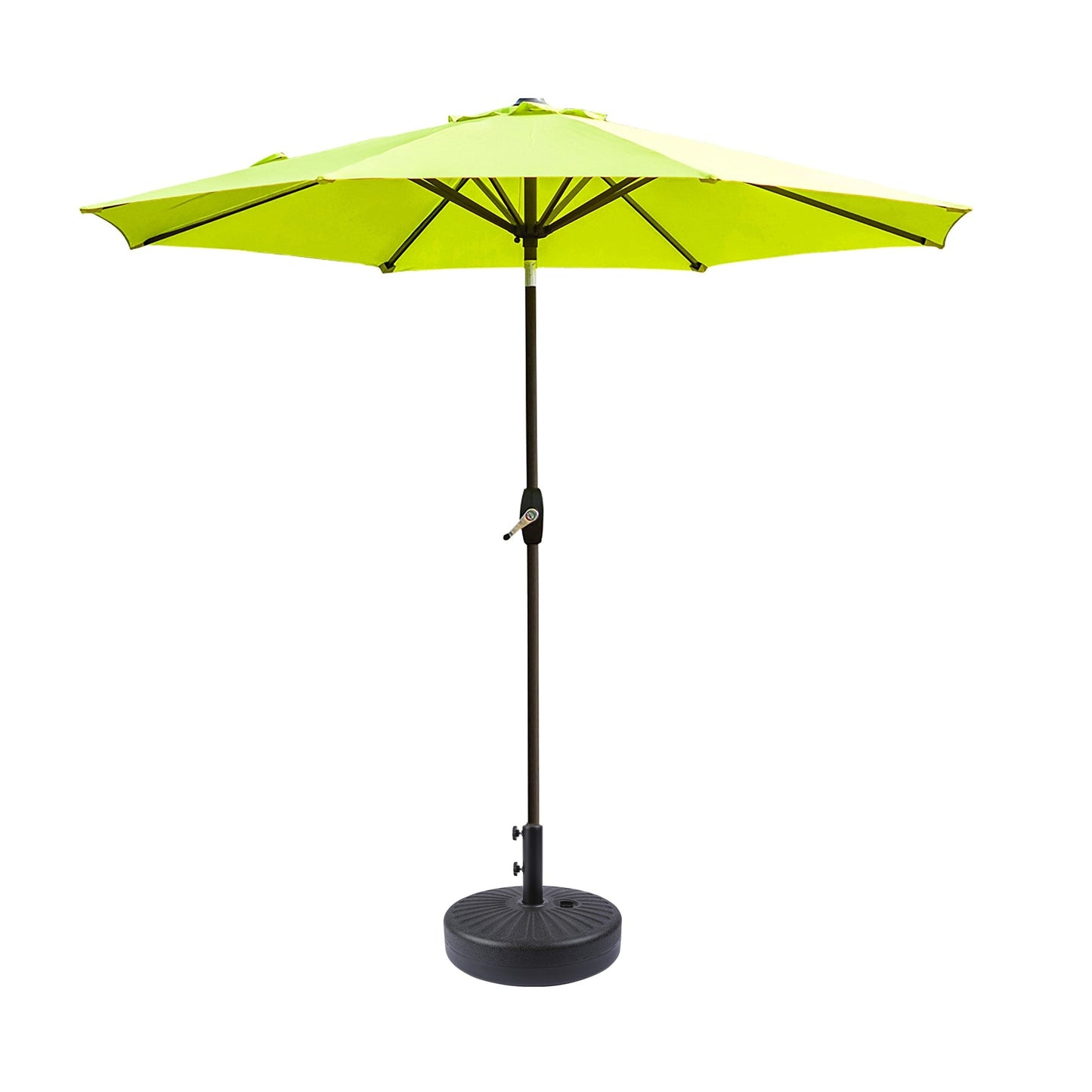 Parasol de patio Holme de 9 pieds et support de base