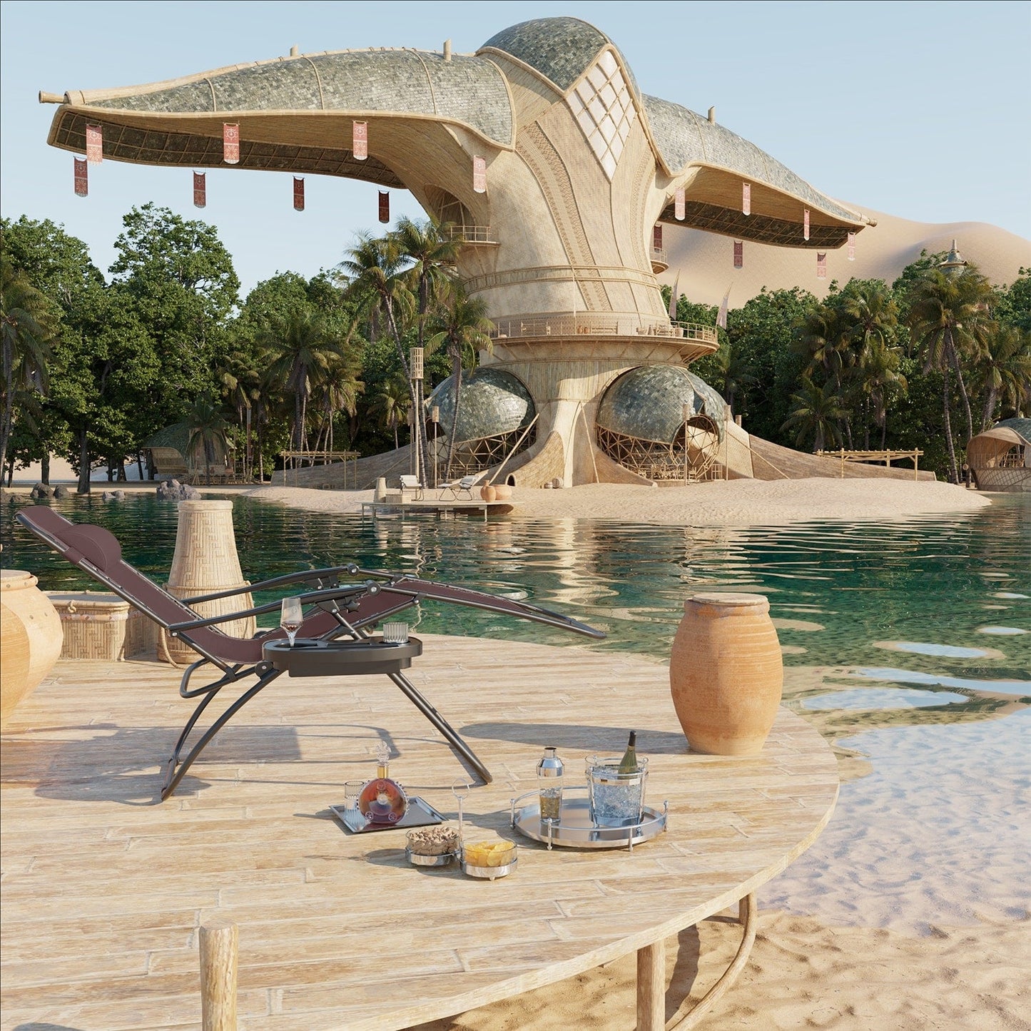 Homall Patio Zero Gravity Chair Lawn Lounge Chair with Pillow Set of 2