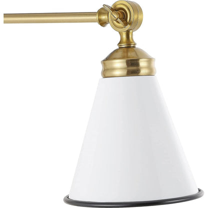 WINGBO Industrial Swing Arm Wall Sconce with Metal Shade,2-Pack...