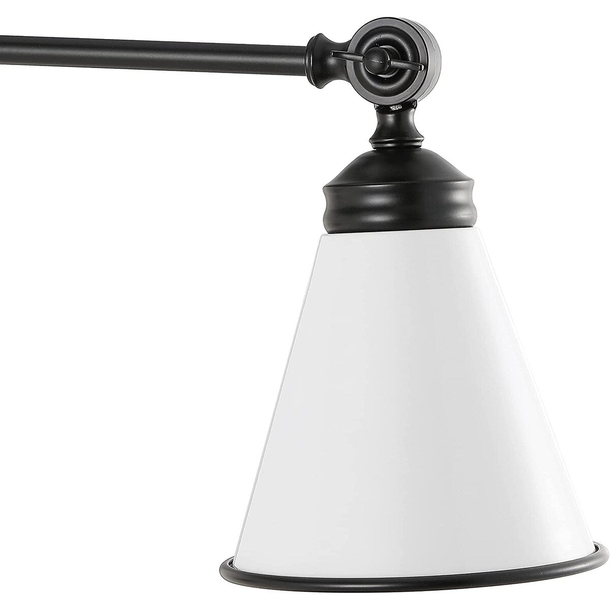 WINGBO Industrial Swing Arm Wall Sconce with Metal Shade,2-Pack...