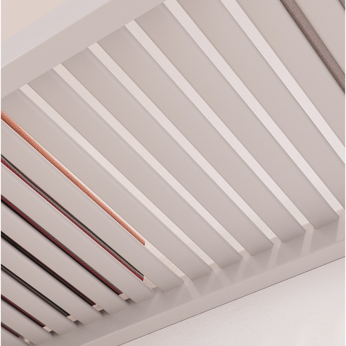 Système de placard en bois massif John Louis Home blanc