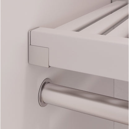 Système de placard en bois massif John Louis Home blanc