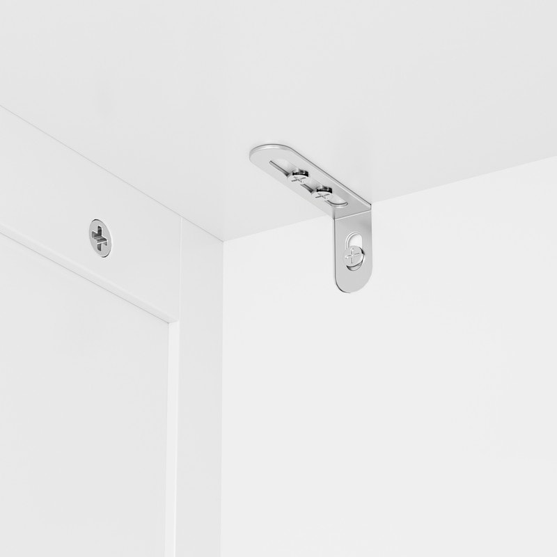 Armoire de rangement pour cuisine, armoire de rangement pour salle de bain indépendante avec 2 portes et tiroirs