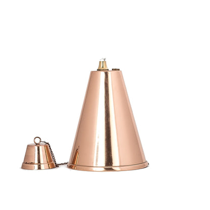 Large Hawaiian Cone Tiki Torch