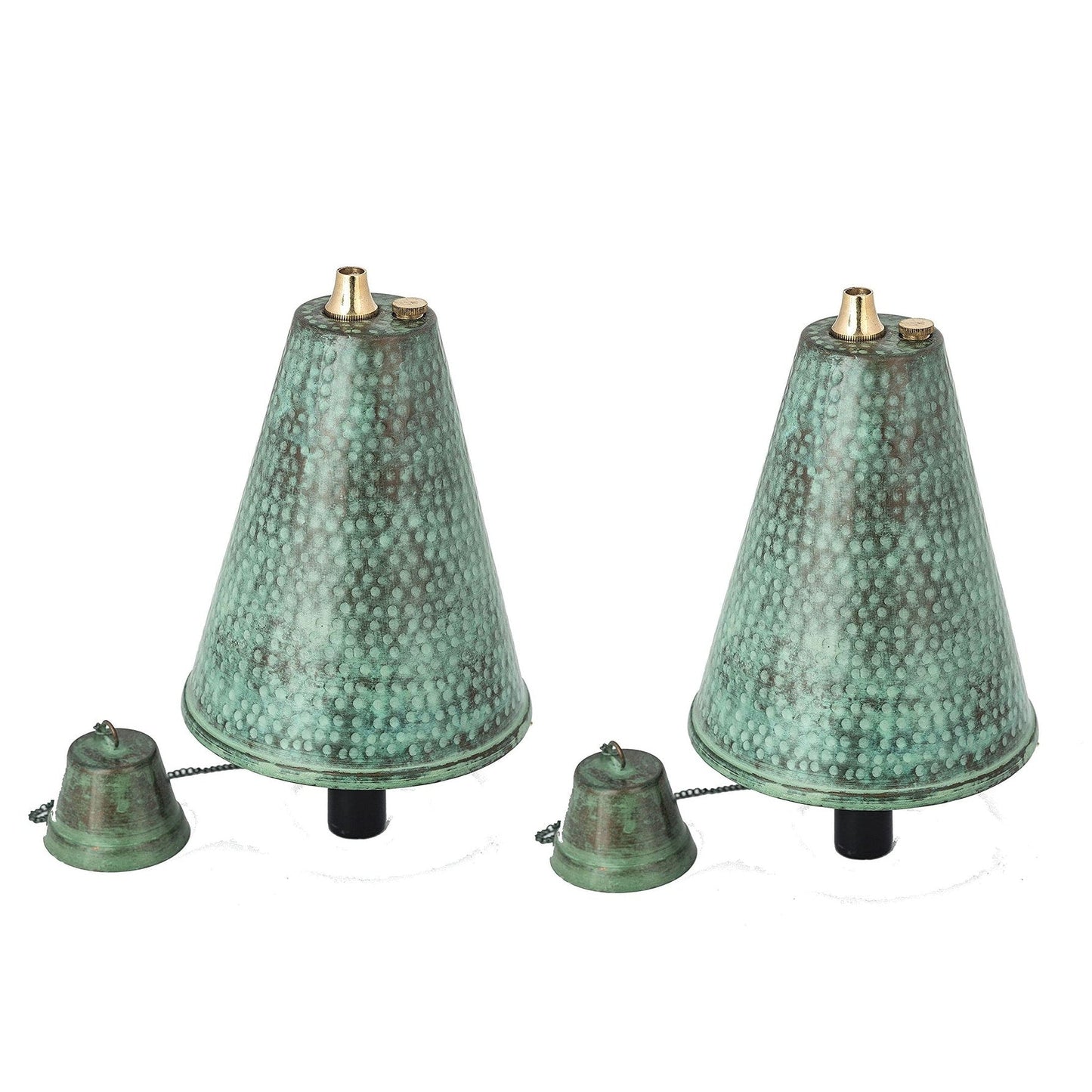 Large Hawaiian Cone Tiki Torch