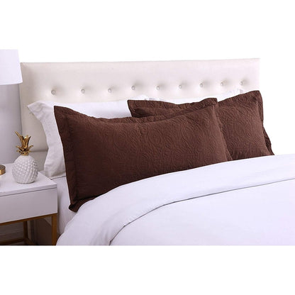 Porch & Den Manor Embroidered Pillow Sham (Set of 2)