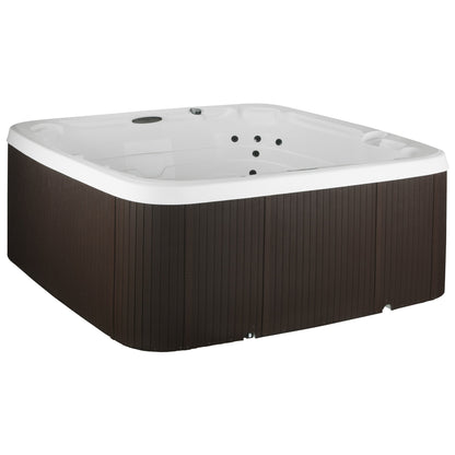 Spa Lifesmart LS450DX 7 personnes 22 jets 110 V Plug and Play avec cascade
