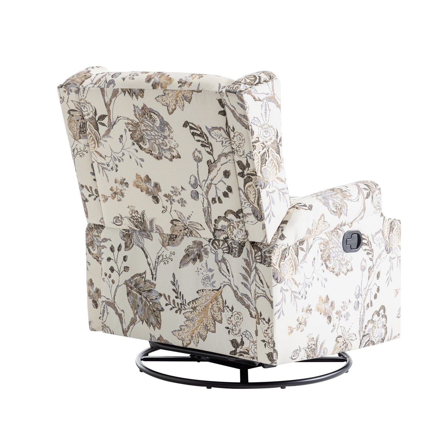 Ensemble de 2 fauteuils inclinables pivotants et coulissants de 29 po de largeur avec dossier à poussée manuelle