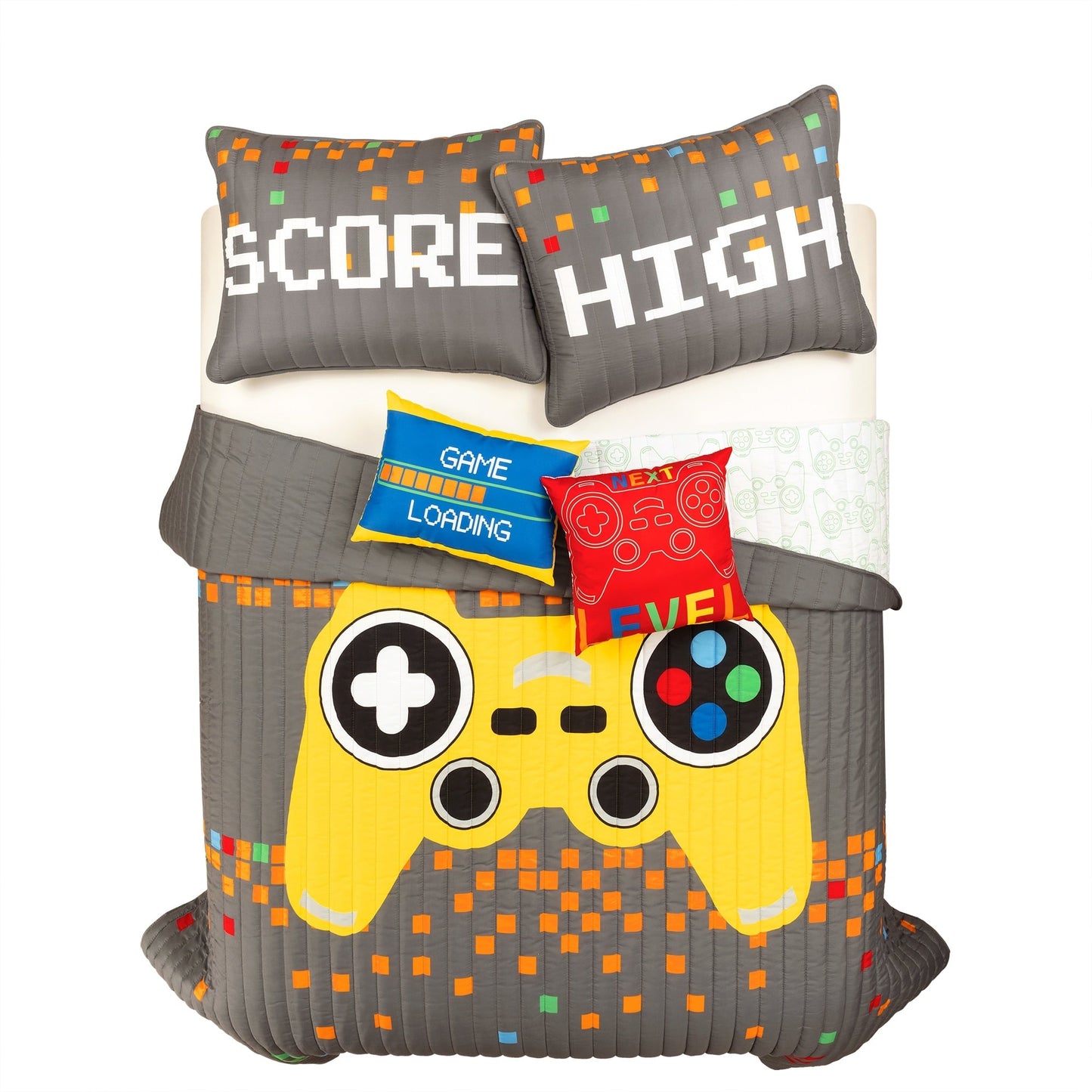 Lush Decor Video Games Kids 5-piece Quilt Set