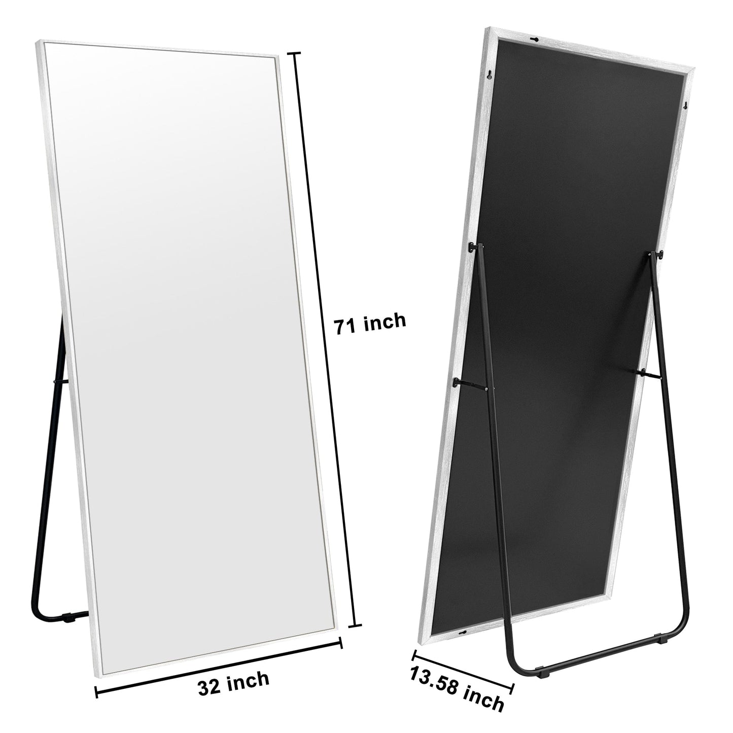 Modern Full Length Floor Mirror Freestanding Mirror