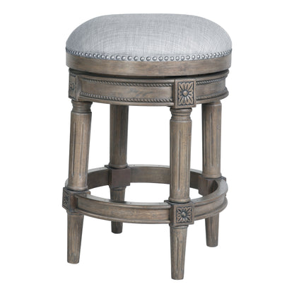 Tabouret de bar pivotant sans dossier Chapman 26 pouces de New Ridge Home Goods - Hauteur comptoir