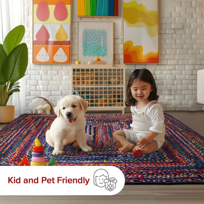 Nuloom Tammara Bohemian Hand Braided Area Rug