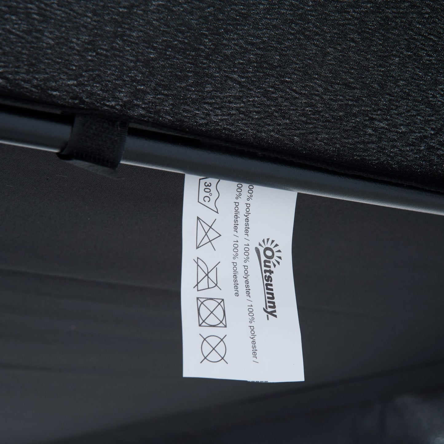 Outsunny 3-Person Porch Lawn Swing