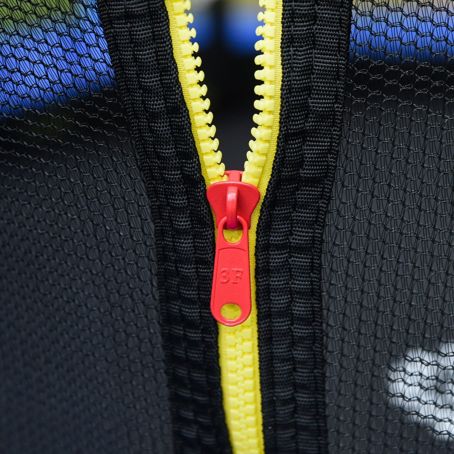 Outsunny 5' Diameter Kids Trampoline with Net for Indoors & Outdoors, Ages 3 to 6