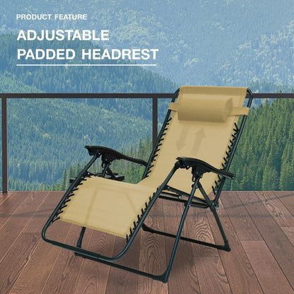 Sun-Ray 1pc Oversized Zero Gravity Chair