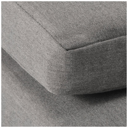 Coussins de chaise longue d'extérieur Polytrends résistants à la décoloration et toutes saisons (lot de 2)